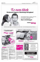 Vásárhelyi Hírlap XII. évfolyam, 33. szám