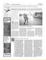 Udvarhelyi Híradó XXIX. évfolyam, 43. szám