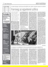 Krónika XX. évfolyam, 71. szám
