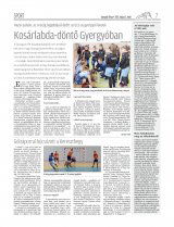 Gyergyói Hírlap IX. évfolyam, 85. szám