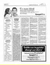 Gyergyói Hírlap IX. évfolyam, 85. szám