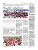 Gyergyói Hírlap IX. évfolyam, 87. szám