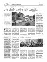 Udvarhelyi Híradó XXIX. évfolyam, 90. szám
