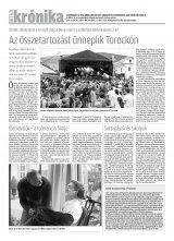 Krónika XX. évfolyam, 99. szám