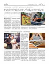 Udvarhelyi Híradó XXIX. évfolyam, 113. szám