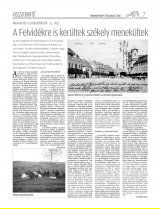 Udvarhelyi Híradó XXIX. évfolyam, 113. szám