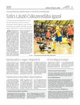Csíki Hírlap XIII. évfolyam, 115. szám