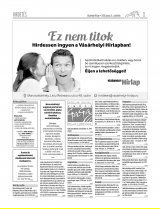 Vásárhelyi Hírlap XII. évfolyam, 115. szám