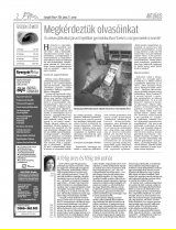 Gyergyói Hírlap IX. évfolyam, 119. szám