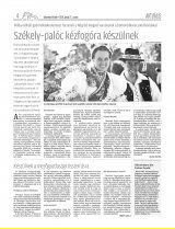 Udvarhelyi Híradó XXIX. évfolyam, 119. szám