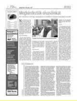 Gyergyói Hírlap IX. évfolyam, 122. szám