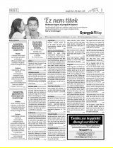 Gyergyói Hírlap IX. évfolyam, 122. szám