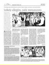 Udvarhelyi Híradó XXIX. évfolyam, 123. szám