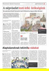 Udvarhelyi Híradó XXIX. évfolyam, 181. szám