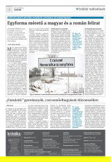 Krónika XXI. évfolyam, 1. szám
