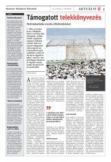 Székelyhon napilap I. évfolyam, 1. szám