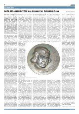 Krónika XXI. évfolyam, 8. szám