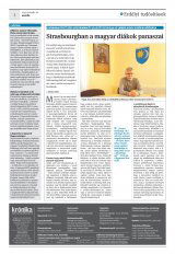 Krónika XXI. évfolyam, 10. szám