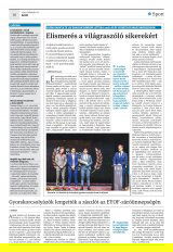 Krónika XXI. évfolyam, 32. szám