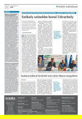 Krónika XXI. évfolyam, 47. szám