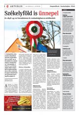 Székelyhon napilap I. évfolyam, 50. szám