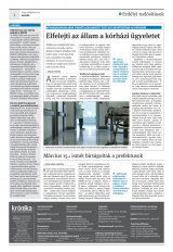 Krónika XXI. évfolyam, 54. szám