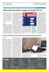 Krónika XXI. évfolyam, 71. szám