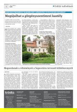 Krónika XXI. évfolyam, 84. szám
