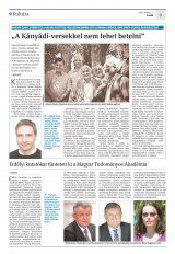 Krónika XXI. évfolyam, 84. szám