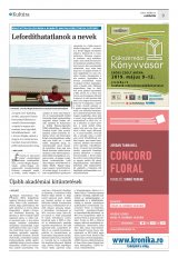 Krónika XXI. évfolyam, 86. szám