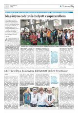 Krónika XXI. évfolyam, 93. szám