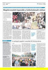 Krónika XXI. évfolyam, 112. szám