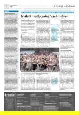 Krónika XXI. évfolyam, 113. szám