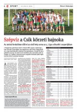 Székelyhon napilap I. évfolyam, 114. szám