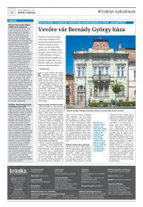 Krónika XXI. évfolyam, 116. szám