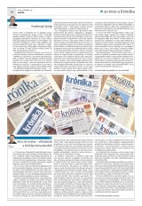 Krónika XXI. évfolyam, 208. szám