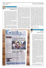 Krónika XXI. évfolyam, 208. szám