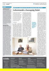 Krónika XXI. évfolyam, 219. szám