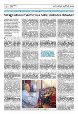 Krónika XXII. évfolyam, 20. szám
