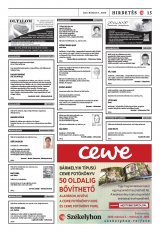 Székelyhon napilap II. évfolyam, 41. szám