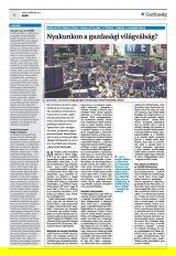Krónika XXII. évfolyam, 46. szám