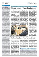 Krónika XXII. évfolyam, 48. szám