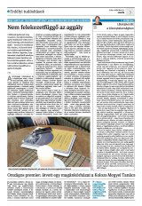 Krónika XXII. évfolyam, 57. szám
