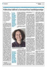 Krónika XXII. évfolyam, 58. szám