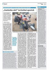 Krónika XXII. évfolyam, 61. szám