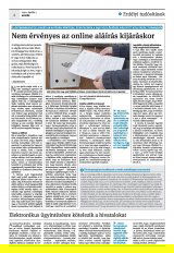 Krónika XXII. évfolyam, 62. szám