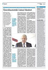 Krónika XXII. évfolyam, 75. szám