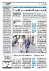 Krónika XXII. évfolyam, 81. szám