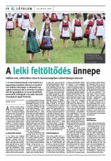 Székelyhon napilap II. évfolyam, 126. szám