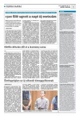 Krónika XXII. évfolyam, 165. szám